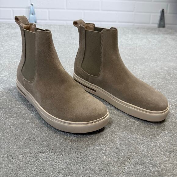 Birkenstock Store Return Bend Chelsea Boots Suede Taupe Womens 7 EU 38 Narrow - Picture 4 of 15